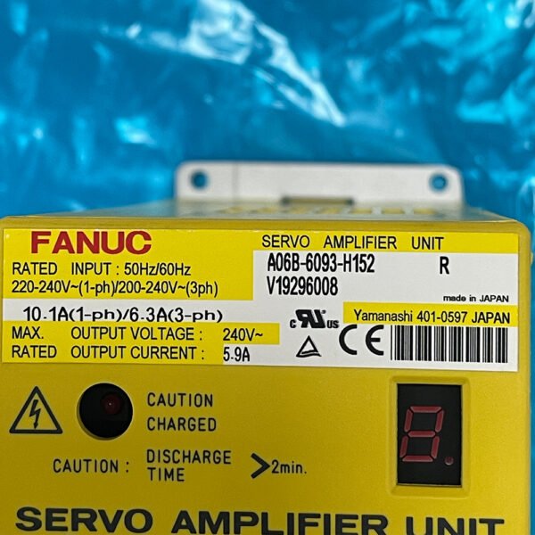 A06B-6093-H152 FANUC Amplifier(driver) - Image 2