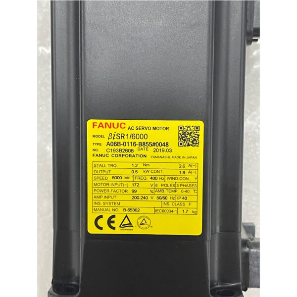 A06B-0116-B855#0048 FANUC (Motor) - Image 2