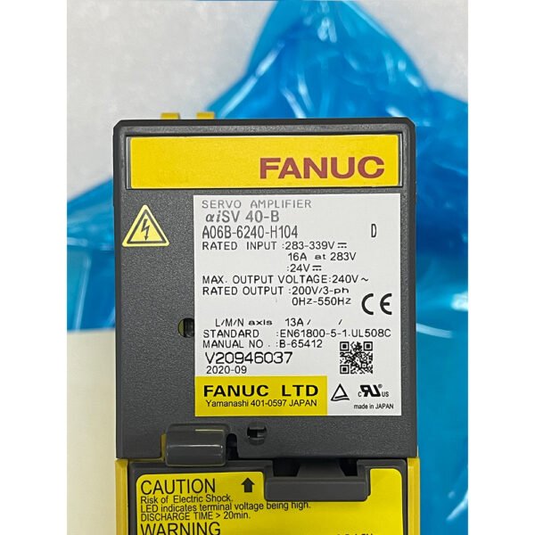 A06B-6240-H104 - Fanuc Servo Amplifier Module - Image 2