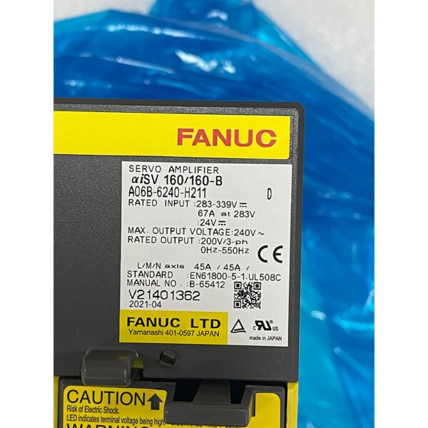 A06B-6240-H211 FANUC Amplifier(driver) - Image 2