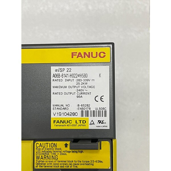 A06B-6141-H022#H580 FANUC Amplifier(driver) - Image 2