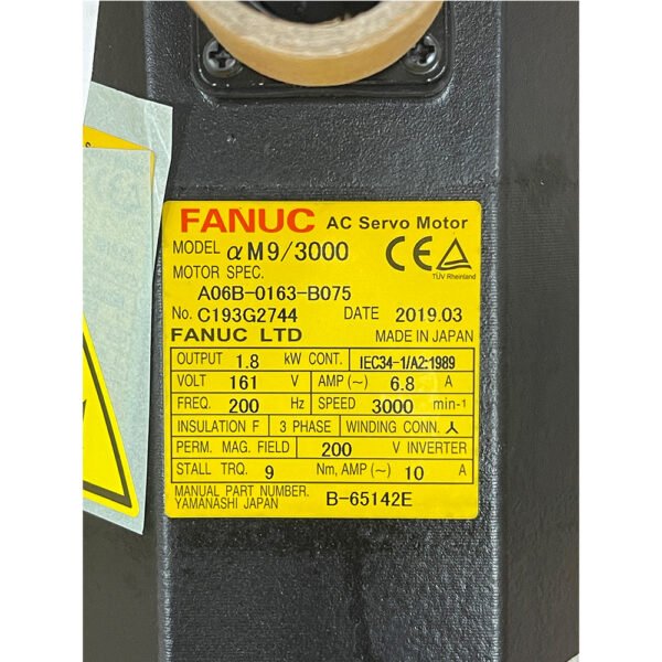 A06B-0163-B075 FANUC (Motor) - Image 2