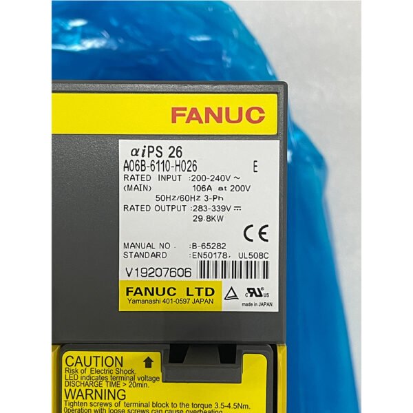 A06B-6110-H026 FANUC Amplifier(driver) - Image 2