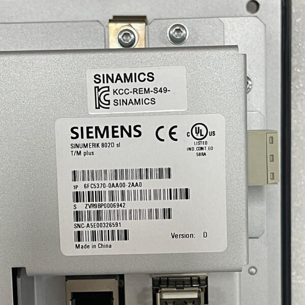 New Siemens 6FC5370-0AA00-2AA0 SINUMERIK 802D Sl Version T/M Free Shipping - Image 2