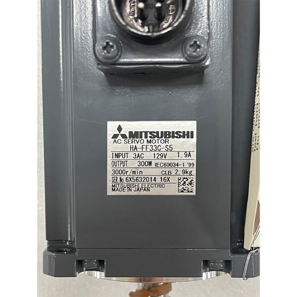 NEW MITSUBISHI HA-FF33C-S5 AC SERVO MOTOR HAFF33CS5 Free Shipping - Image 2