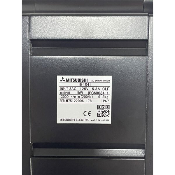 MITSUBISHI SERVO MOTOR HF104T-A48 HF104T NEW ORIGINAL FREE Free Shipping - Image 2