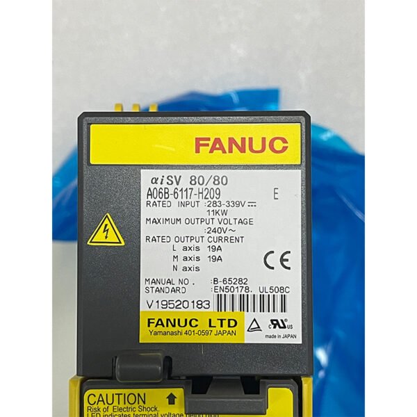 A06B-6117-H209 FANUC Amplifier(driver) - Image 2