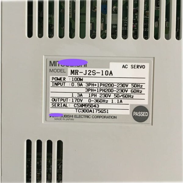 MR-J2S-10A J2S Servo Driver Amplifier - Image 3