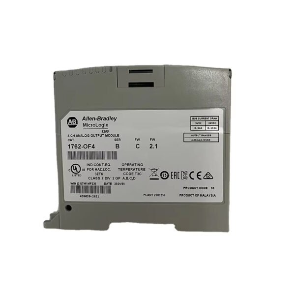 1762-OF4 PLC Module/Rack by ALLEN BRADLEY