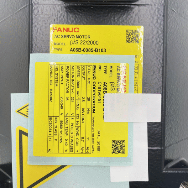 A06B-0085-B103 FANUC (Motor) - Image 7