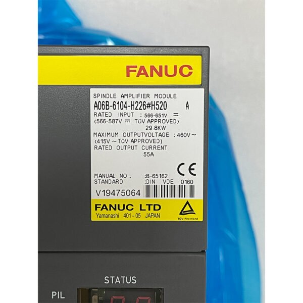 A06B-6104-H226#H520 FANUC Amplifier(driver) Free Shipping - Image 2