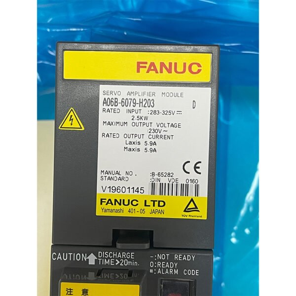 A06B-6079-H203 FANUC Amplifier(driver) Free Shipping - Image 5