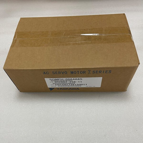 YASKAWA ELECTRIC SGMPH-04A4A6S AC SERVO MOTOR Free Shipping - Image 6